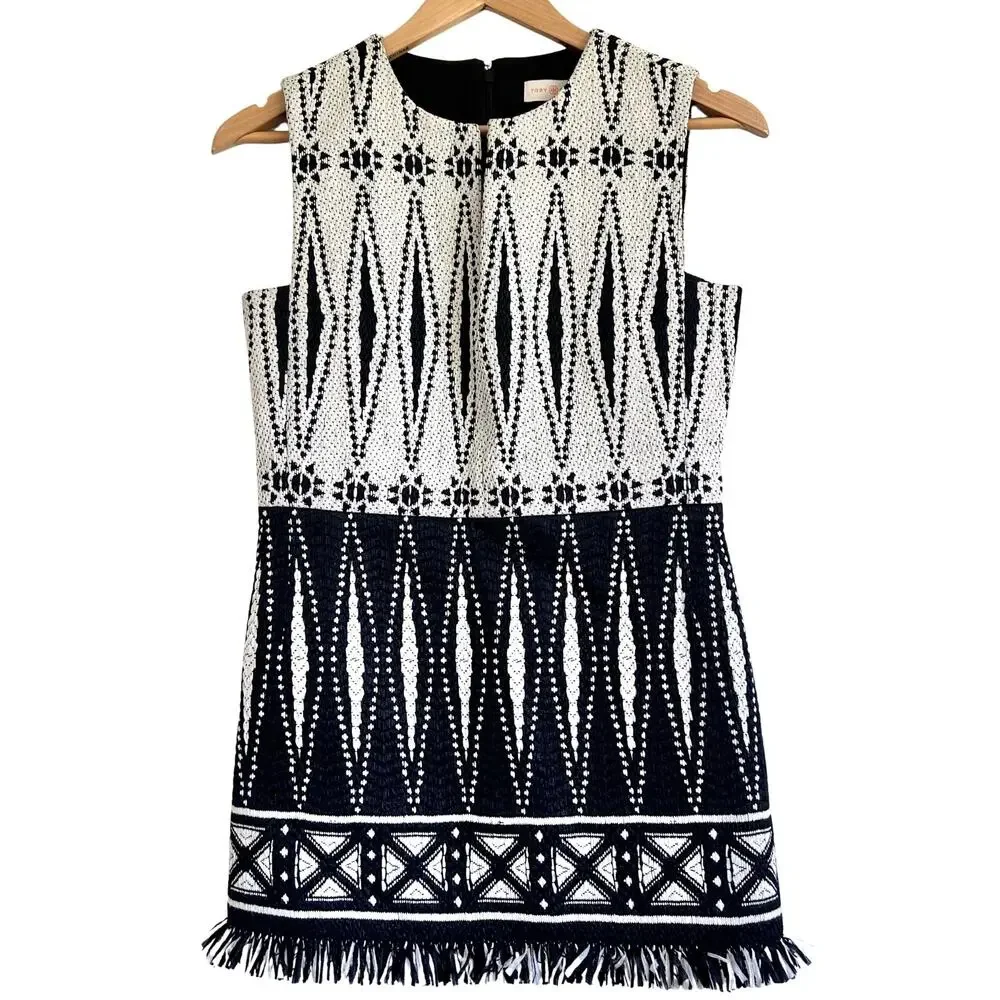 Tory Burch Savora‎ Woven Mini Dress | Spring 2015 Runway | Size 0